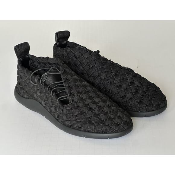 Bottega Veneta Tech Knit Stretch Black Sneakers 8.5 US (41.5) 651306 NIB $1300 - Picture 9 of 16